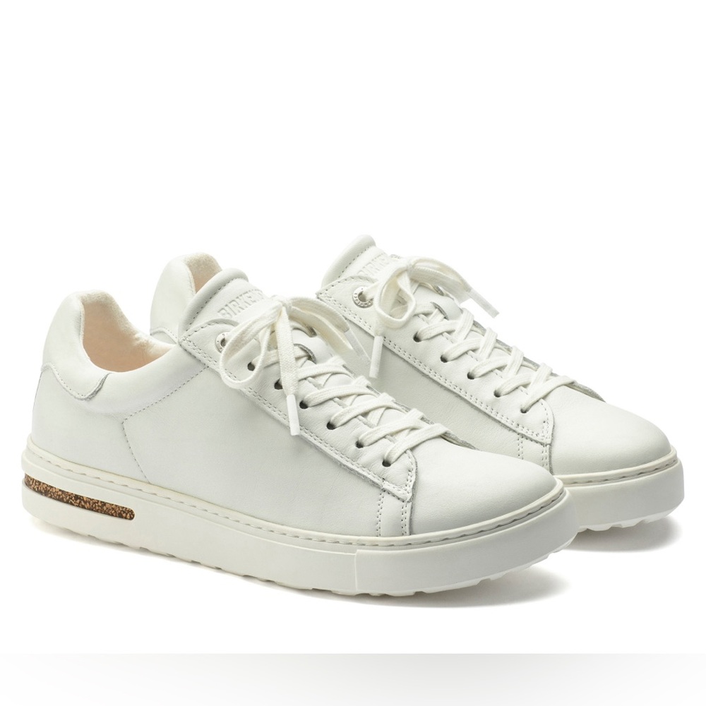 Birkenstock Bend Low Natural Leather White Sneakers